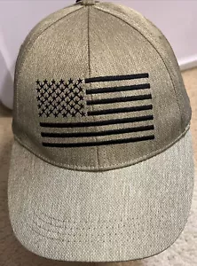 PUGS USA AMERICAN Flag Hat Tactical Military Adjustable Trucker Baseball Cap New - Picture 1 of 8