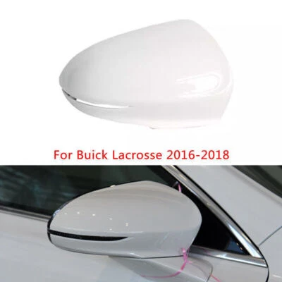 1X White Right Side Rearview Mirror Cover Shell Cap For Buick LaCrosse 2016-2018 - Изображение 1 из 4
