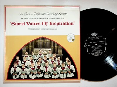 Sweet Voices Of Inspiration Longines Symphonette LP Choir Orchestral Gold VG+ - Image 1 of 2