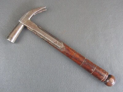 Vintage small Gents strapped claw hammer old tool by Hearnshaw Bros - Image 1 of 4