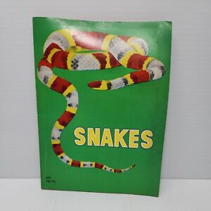 1972 Vintage Scholastic Snakes By Herbert Zim