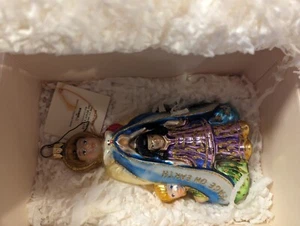 Polonesa AP 1250 Amor Divino Firmado Vidrio Adorno de Navidad Nuevo en Caja Kurt S. Adler - Imagen 1 de 4