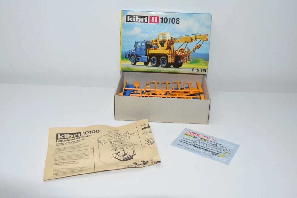 B28 1:87 KIBRI KIT 10108 FAUN MAMMOET BERGLINGEN BILSTEIN GRU TRUCK CRANE MIB - Immagine 1 di 4
