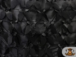 Tela de mariposa de tafetán NEGRO / 58" de ancho / Vendido por el patio - Imagen 1 de 2
