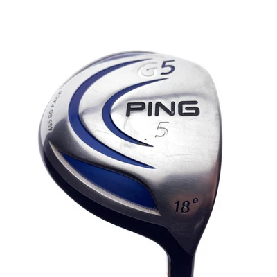 Used Ping G5 5 Fairway Wood / 18 Degrees / Regular Flex - Image 1 of 4