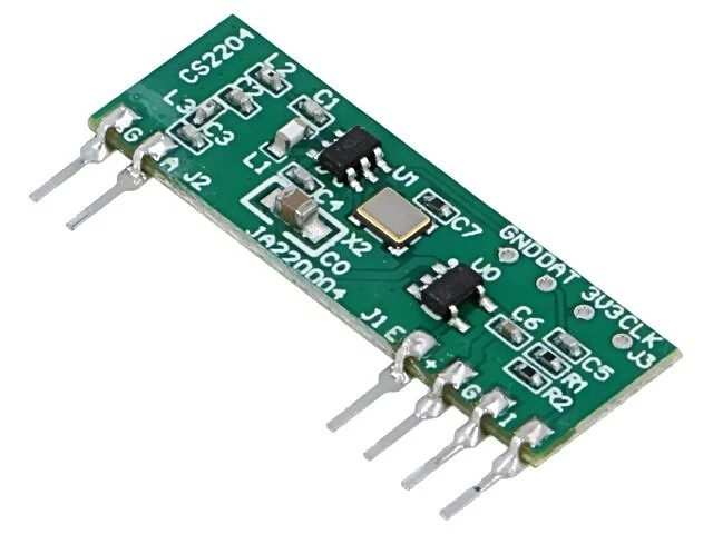 RC-TFSK4-868N Module: RF FM Transmitter FSK 868.35MHz 2.2-3.6VDC 10dBm THT... - Image 1 of 1