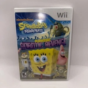 SpongeBob SquarePants Planktons Robotic Revenge Nintendo Wii Game Brand New - Picture 1 of 6