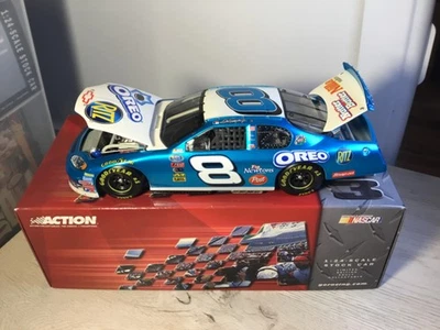 Raro 1:24 Dale Earnhardt Jr #8 Blue Oreo Ritz 2003 serie Busch DieCast NASCAR Foto 1 de 4