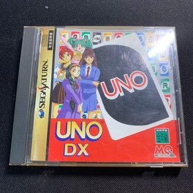 UNO DX for Sega Saturn Video Game Japan used