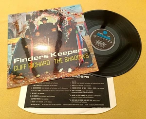 CLIFF RICHARD SHADOWS " FINDERS KEEPERS " SUPERB UK STEREO ORIG LP + INNER 1G 1A - Picture 1 of 13