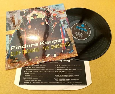 Cliff Richard Shadows " Finders Keepers " Super UK Stereo Orig LP + Innere 1G 1A - Bild 1 von 4