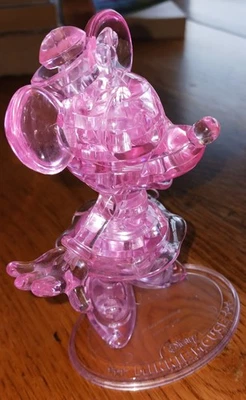 Quebra-cabeça Disney Minnie Mouse 39 peças original cristal 3D rosa 30982 - Imagem 1 de 2