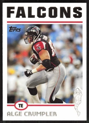 Alge Crumpler, 2004 Topps, #201, Atlanta Falcons, - Image 1 of 2