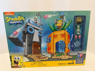 Spongebob Squarepants Mega Bloks Playset - Bad Neighbors Set 2015 - Image 1 of 4