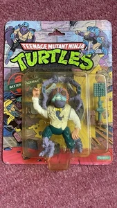 TMNT Baxter Stockman Action Figure TEENAGE MUTANT NINJA HERO TURTLES Vintage Toy - Picture 1 of 7