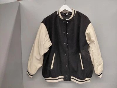 Женская куртка Divided by H&M черная размер M университетская - Изображение 1 из 4