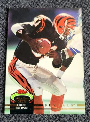 EDDIE BROWN - 1992 Stadium Club #88  **MINT**  FREE SHIP & RETURN! - Image 1 of 2