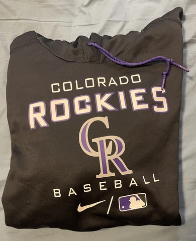 Colorado Rockies 2022 Nike Authentic Hoodie XXL Used Cover