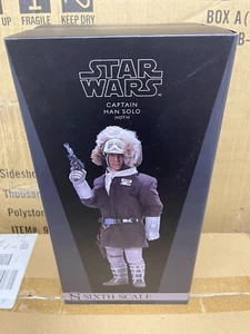 Sideshow Star Wars Captain Han Solo Hoth BROWN JACKET 1/6 scale New In Box - Picture 1 of 6