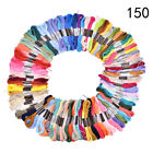 150Pc Cotton Cross Floss Stitch Thread Embroidery Sewing Skeins Multi Colors~M'