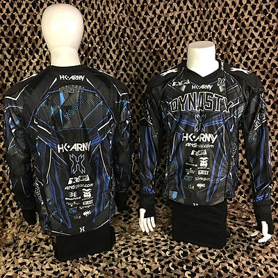 NUEVA CAMISETA DE PAINTBALL HK Army 2014 DYNASTY Team acolchada torneo - azul - XXXL Foto 1 de 4