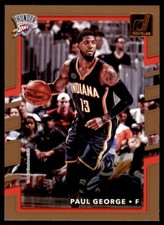 2017-18 Donruss. Paul George Basketball Cards #102