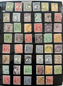 Colección de estampillas postales de Australia, aprox. 1250 sellos - Imagen 1 de 24