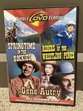 Springtime in the Rockies & … Whistling Pines DVD | Gene Autry Double Feature