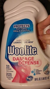 Woolite Damage Defense Laundry Detergent, 33 Loads, 50 Fl Oz, Regular & Washers, - Picture 1 of 3