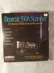 Uniden Bearcat Base Mobile Scanner Police, Fire, Weather BC350A - Picture 1 of 5