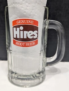VINTAGE HIRES GENUINE ROOT BEER MUG - BROWN TRIM LOGO - EXCELLENT CONDITION - Picture 1 of 7
