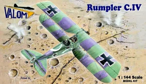 1/144 WW1 Recon Aircraft : Rumpler C.IV [4 x Options]  2in1 #14416 : VALOM - Picture 1 of 1