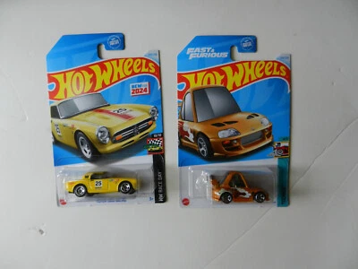 🔥LO ÚLTIMO🔥RUEDAS 2 JDM #209 AMARILLO HONDA S800 RACING #224 '94 TOYOTA SUPRA TOONED Foto 1 de 4