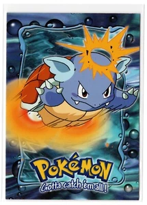 #E8 Wartortle | 1999 Pokémon The First Movie Evolution Insert | EX | Black Logo - Bild 1 von 2