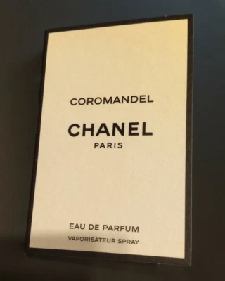 NUEVO CHANEL COROMANDEL EAU DE PARFUM SPRAY MUESTRA TAMAÑO DE VIAJE .05 FL OZ 1.5 ML Foto 1 de 3