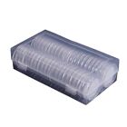 40pcs Coin Holder for Case with Clear Storage Organizer Box 6 Sizes