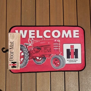 International Harvester McCormick-Deering Farmall TRACTOR Door Mat IH Doormat - Picture 1 of 6