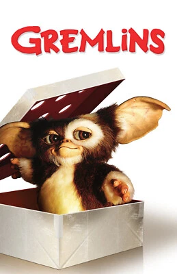 RICH HILL PRODUCTIONS AA1731 Gremlins Film By Joe Dante 1984 Vintage Movie Poster 11x17