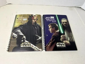 Day Runner 1999 Star Wars Episode 1 Lucasfilm Weekly Dated Assignment Book - Picture 1 of 3