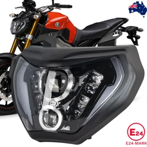 LED Headlight w/DRL Hi/Low Beam For Yamaha FZ09 MT09 2014 2015 2016/MT07 2019 - Picture 1 of 11