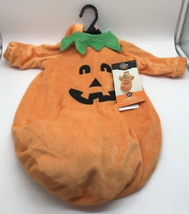Disfraz de calabaza de Halloween con capucha infantil 0-6 meses HYDE & EEK - Imagen 1 de 7