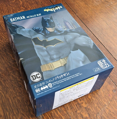 DC Batman Full Power Model Figure Batman Black And Metallic Blue • 24.99£
