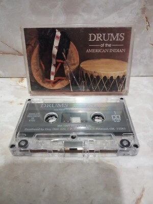 Drums Of The American Indian Cassette Tape 1991 - Image 1 of 2