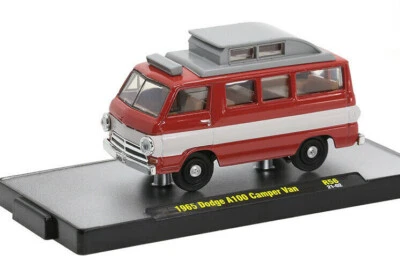 L89 32600 56 M2 MACHINES DETROIT MUSCLE  1965 DODGE A100 CAMPER VAN 1:64 - Image 1 of 3