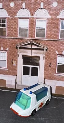 MATCHBOX SUPERFAST 1971 #46 STRETCHA FETCHA AMBULANCE LESNEY PRODUCT DIE CAST - Image 1 of 4