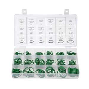270 Pieces Fluorine Rubber O-Ring Assortment Kit 18 Sizes FKM Sealing Gasket Set - Picture 1 of 4