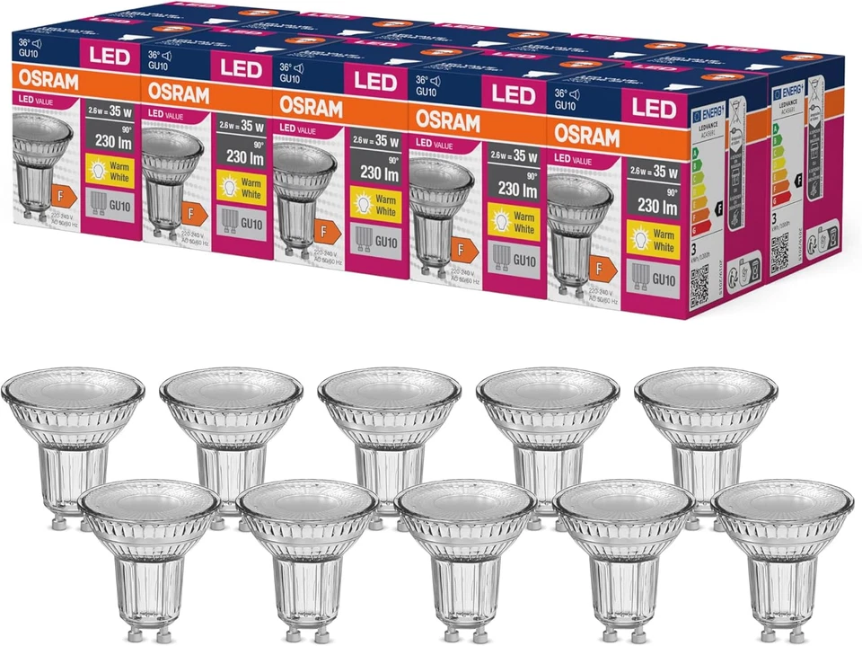 Lampadina LED Star Value PAR16 Con Angolo Di Irradiazione Di 36°, Attacco GU10,  - Immagine 1 di 4