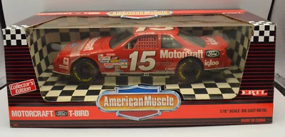 ERTL 1993 GEOFF BODINE #15 MOTORCRAFT 1:18 SCALE DIECAST NASCAR - Image 1 of 4