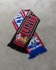 Manchester United V Crystal Palace Match Day Scarf 2014 Blue Red Black Acrylic
