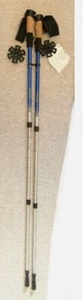 PAAR NEUE PRO-GUIDE ""RACER"" Teleskop-Schneeschuh/Trekkingstangen - 65-135 cm - Bild 1 von 4